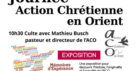 Journée « Action Chrétienne en Orient » à St Sauvant