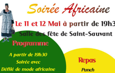 Soirée africaine à Saint-Sauvant