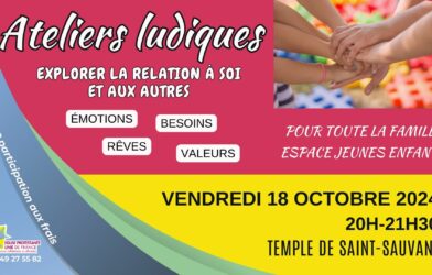 Ateliers ludiques « Explorer la relation à soi et aux autres »