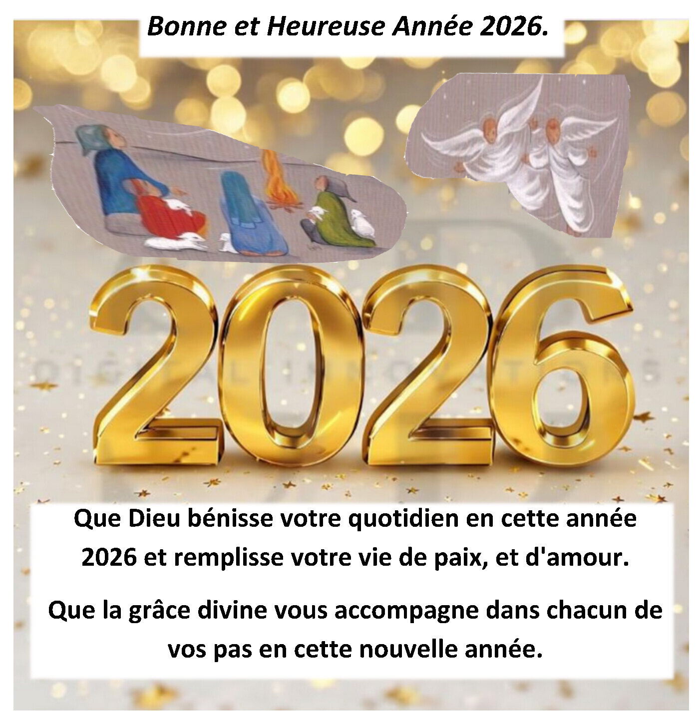 Le Conseil Presbytéral du Poitou Rural vous adresse ses meilleurs vœux pour cette nouvelle année 2026