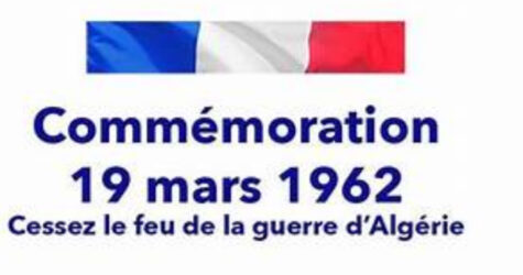 Célébration fin de la guerre d&rsquo;Algérie