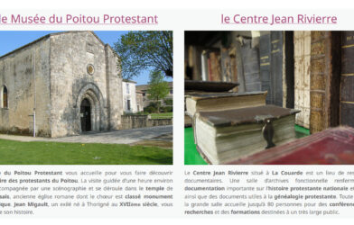 MPP Maison du Poitou Protestant « Les voyages d&rsquo;étudiants étrangers en Poitou aux XVIe et XVIIe siècles »