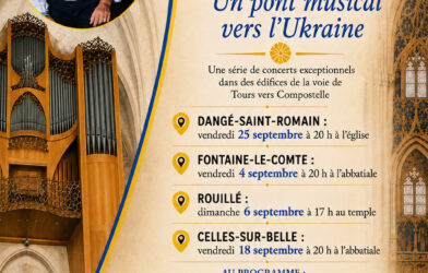 Les Orgues du Patrimoine : un pont musical et solidaire vers l’Ukraine