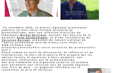 Pré-commande Hors-Série « Actualité du protestantisme »